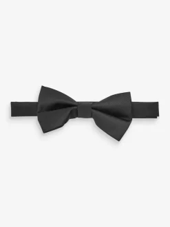 Zwart - Set van cummerbund en vlinderstrik