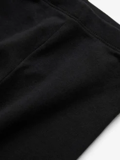 Zwart - Set van 7schoolleggings (3-16jaar)