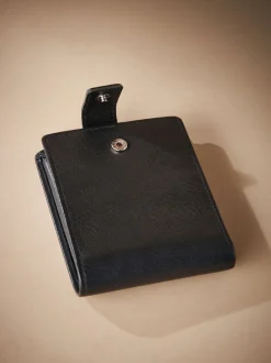 Zwart - Signature - Extra ruime leren portemonnee
