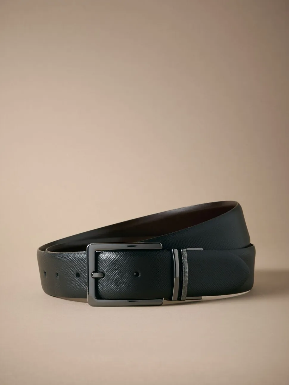Zwart - Signature Reversible Belt