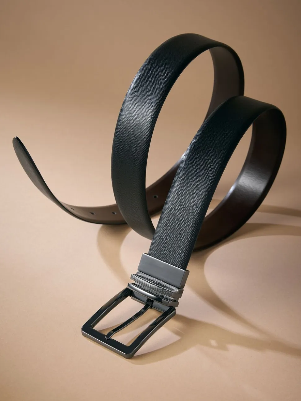 Zwart - Signature Reversible Belt