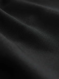 Zwart - Skinny getailleerde broek