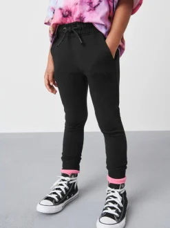 Zwart - Skinny-fit joggingbroek (3 - 16 jr)