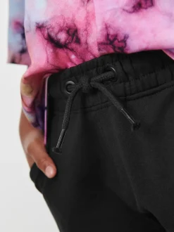 Zwart - Skinny-fit joggingbroek (3 - 16 jr)
