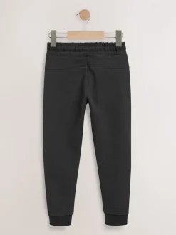 Zwart - Slanke sportjoggingbroek (3-16jaar)