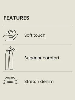 Zwart - Slim Fit - Comfortabele stretchjeans