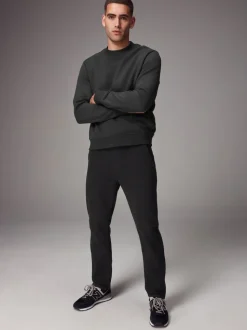 Zwart - Slim Fit - Motionflex chino