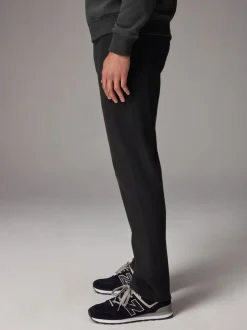 Zwart - Slim Fit - Motionflex chino