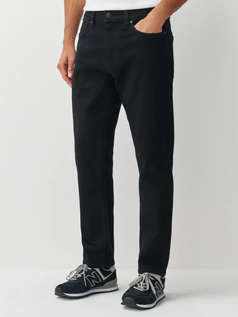Zwart - Slim Fit - Motionflex jeans