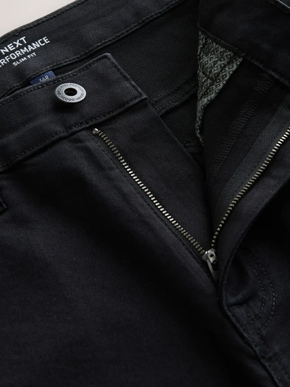 Zwart - Slim Fit - Motionflex jeans