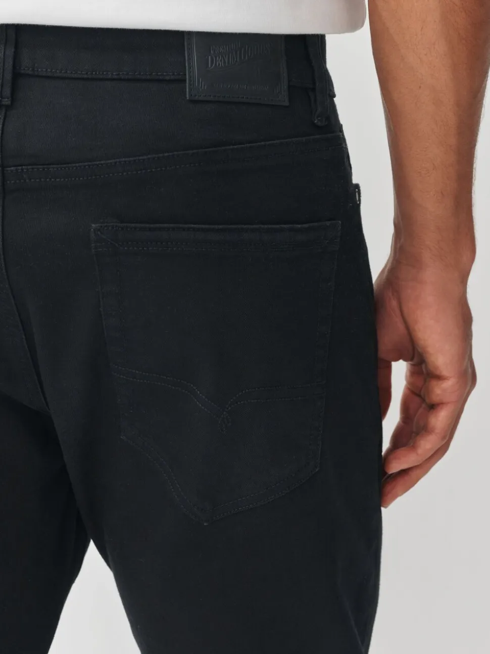 Zwart - Slim Fit - Motionflex jeans