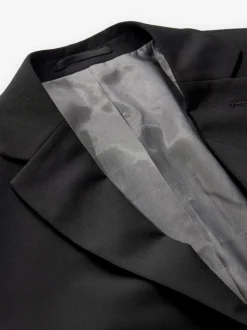 Zwart - Slim Fit - Must-have kostuum: colbert