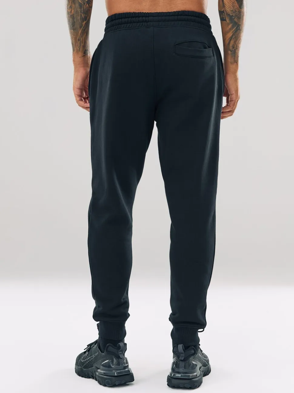 Zwart - Slim Fit - Slim Fit Brushback Heavyweight Joggers