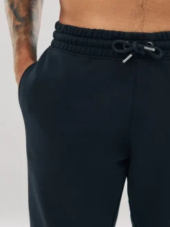 Zwart - Slim Fit - Slim Fit Brushback Heavyweight Joggers