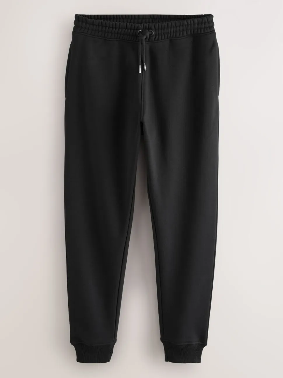 Zwart - Slim Fit - Slim Fit Brushback Heavyweight Joggers