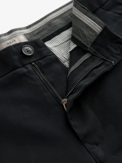 Zwart - Slim Fit - Stretchy chino