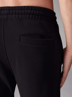 Zwart - Slim Fit Brushback Heavyweight 2 Pack Joggers