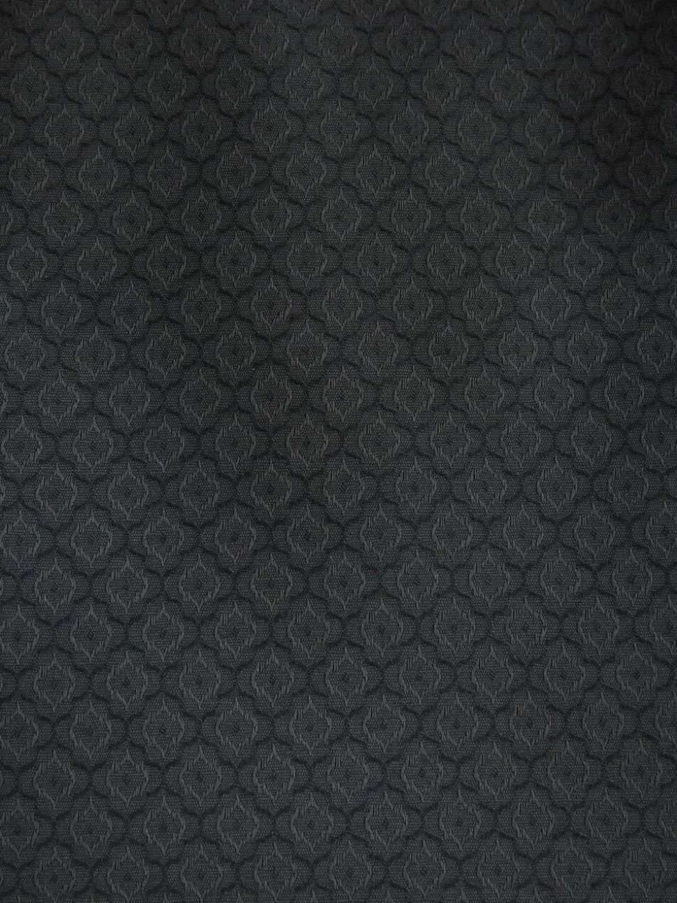 Zwart - Slim Fit Jacquard Tuxedo Suit Jacket