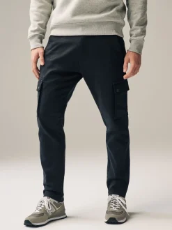 Zwart - Slim Fit Motionflex Strech Cargo Trousers