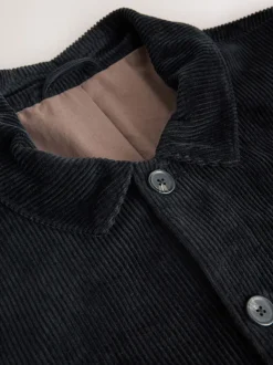 Zwart - Slim Rijk Corduroy Jack
