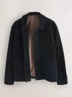 Zwart - Slim Rijk Corduroy Jack