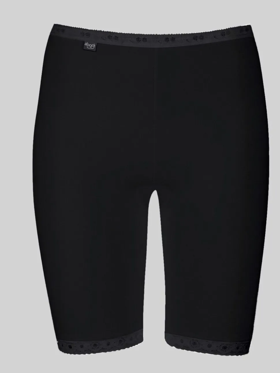 Zwart - Sloggi - Lange Basic+ short
