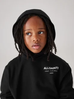 Zwart - smALLSAINTS Oversized Underground Pullover Hoodie