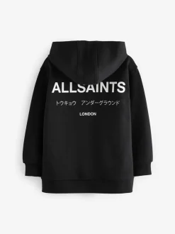 Zwart - smALLSAINTS Oversized Underground Pullover Hoodie