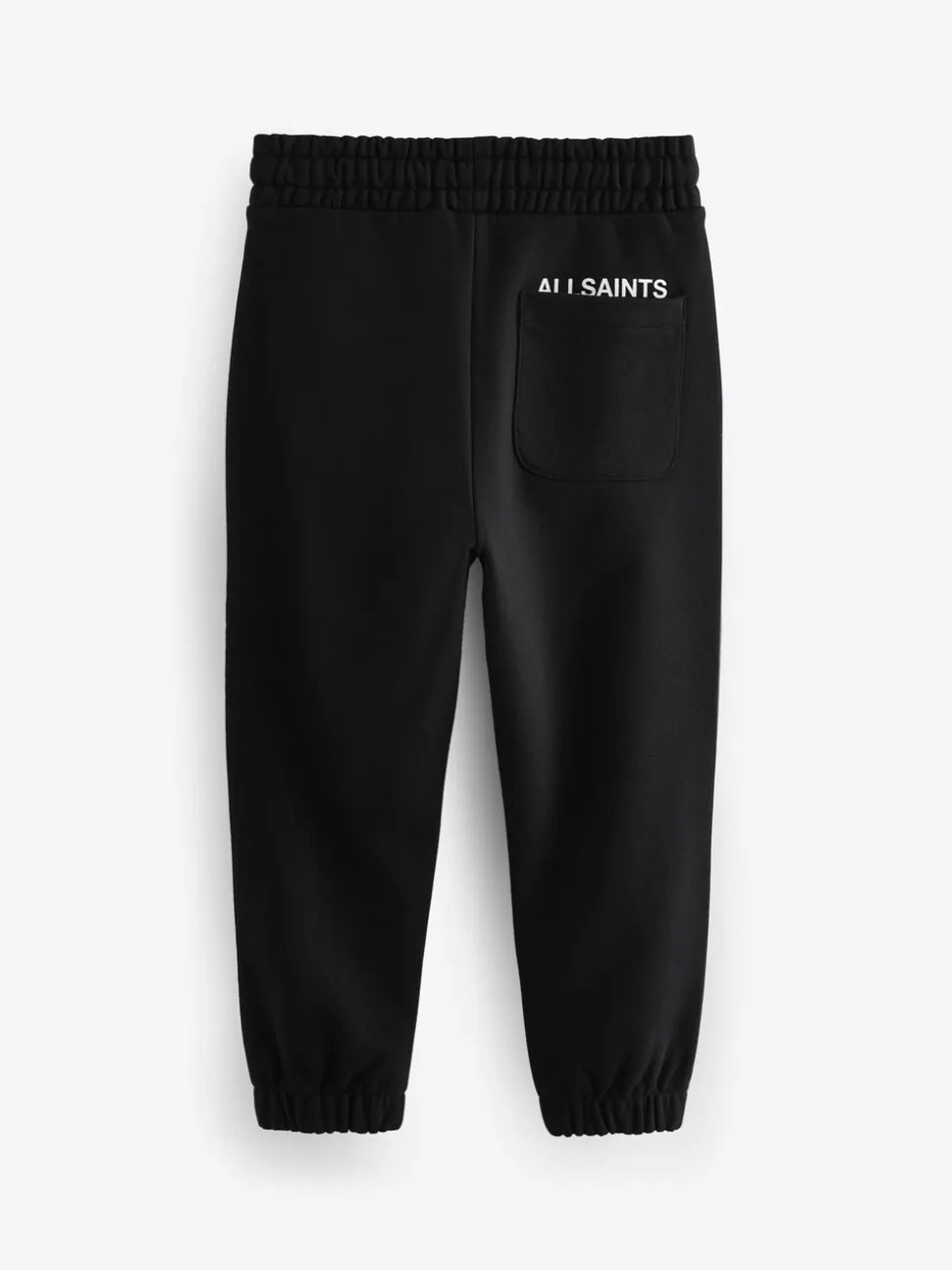 Zwart - smALLSAINTS Underground rechte joggingbroek met omslag van 100% katoen