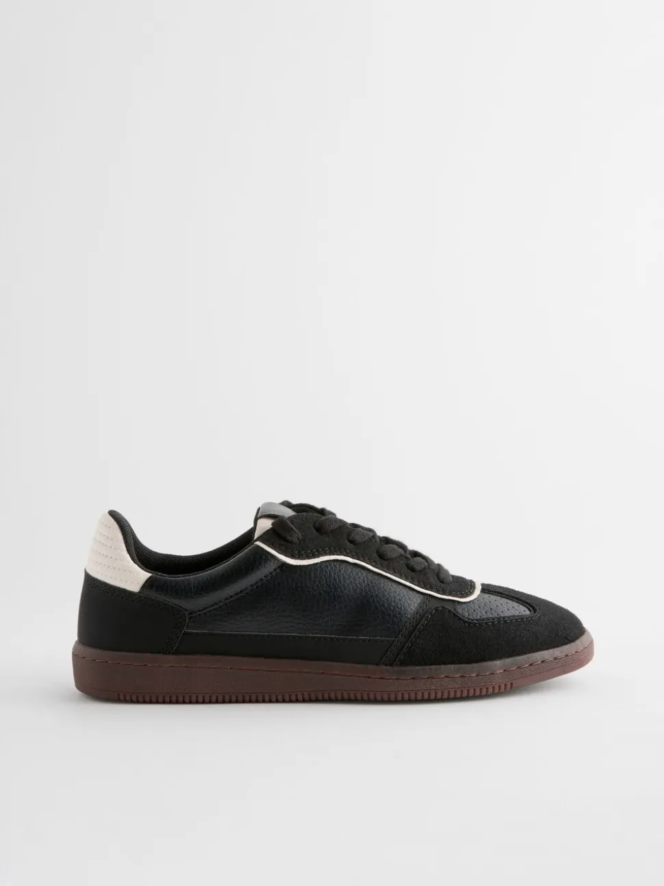 Zwart - Sneaker met veters