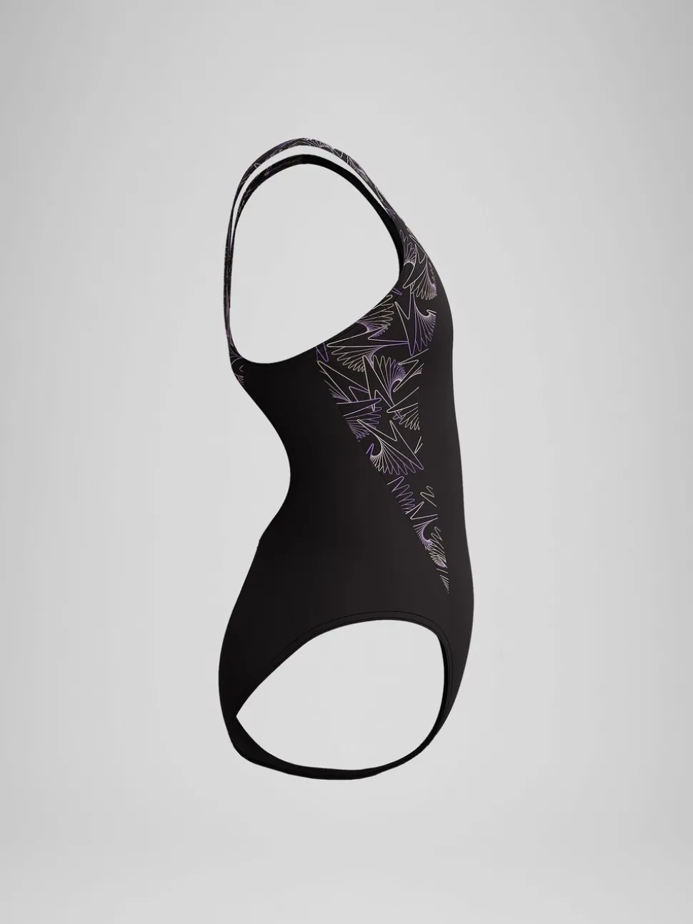 Zwart - Speedo Hyperboom Splice Muscleback badpak