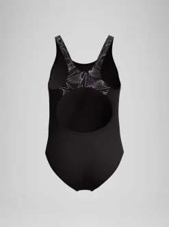 Zwart - Speedo Hyperboom Splice Muscleback badpak