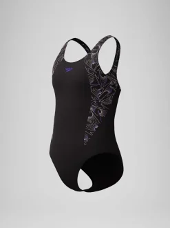 Zwart - Speedo Hyperboom Splice Muscleback badpak