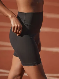 Zwart - Sports Dry Tech buikcorrigerende shorts