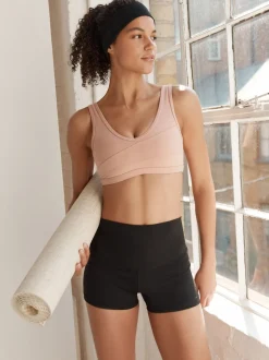 Zwart - Sports Dry Tech buikcorrigerende shorts