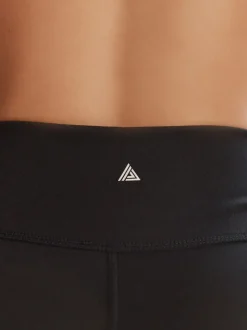 Zwart - Sports Dry Tech buikcorrigerende shorts