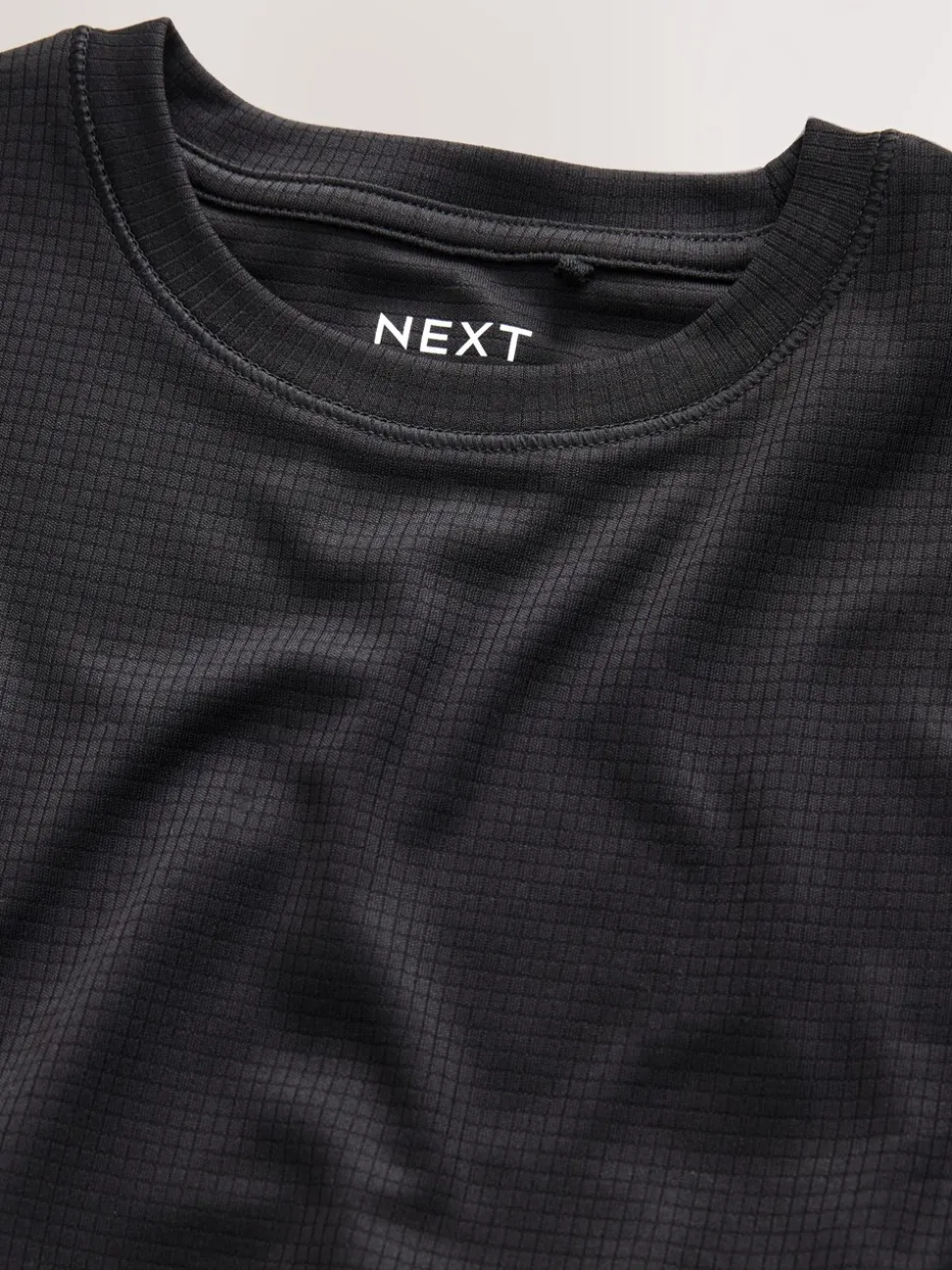 Zwart - Sportset van T-shirt en short (3-16 jr)
