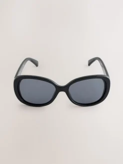 Zwart - Square Wrap Sunglasses