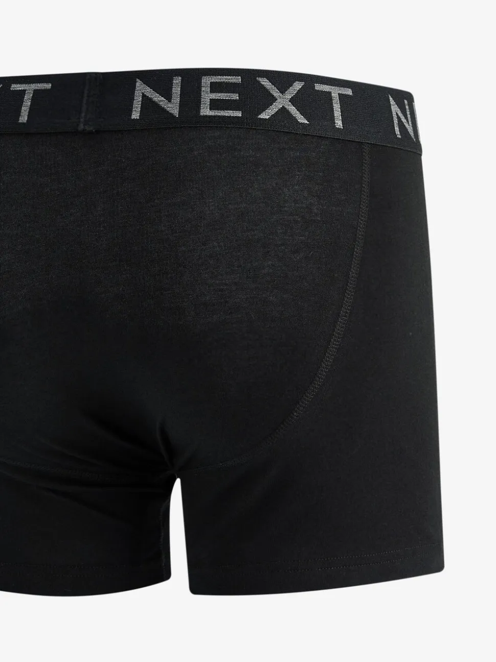 Zwart - Standaard - 10 Boxershorts zonder plooi