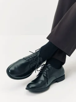 Zwart - Standaard - Schuh Malcolm schoenen met wijde pasvorm