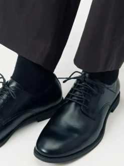 Zwart - Standaard - Schuh Malcolm schoenen met wijde pasvorm