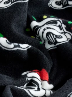 Zwart - Storm Trooper Printed Christmas Pyjama Bottoms