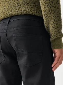 Zwart - Straight fit - Comfortabele stretchjeans