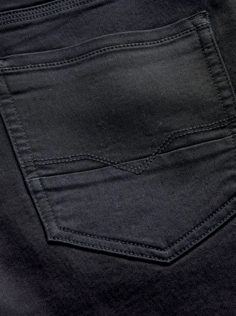 Zwart - Straight fit - Comfortabele stretchjeans