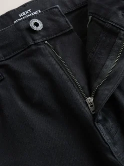 Zwart - Straight fit - Motionflex jeans