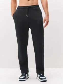 Zwart - Straight fit - Relaxed Fit Brushback Heavyweight Joggers
