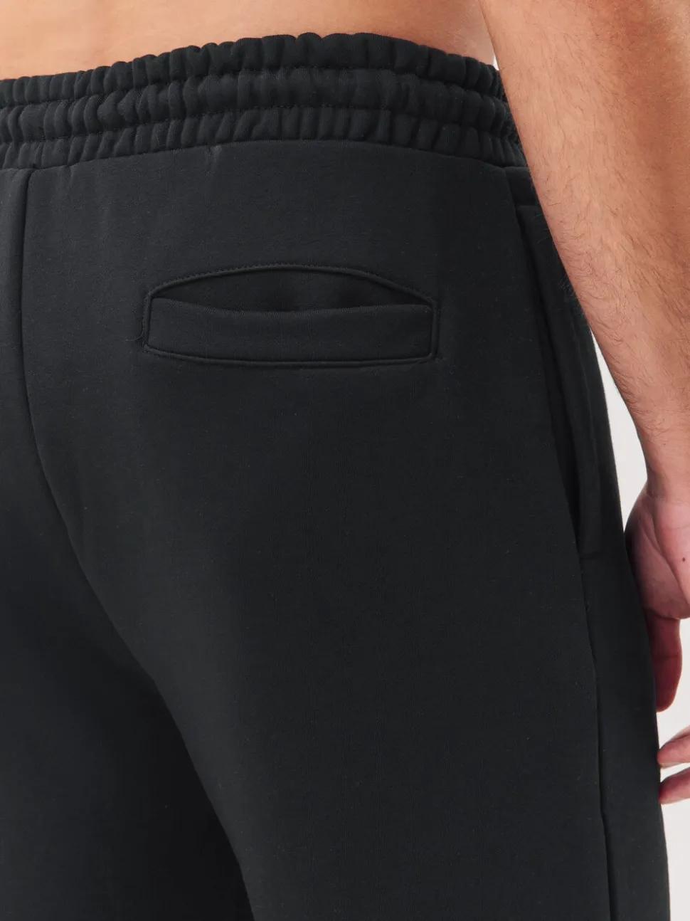 Zwart - Straight fit - Relaxed Fit Brushback Heavyweight Joggers