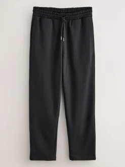 Zwart - Straight fit - Relaxed Fit Brushback Heavyweight Joggers