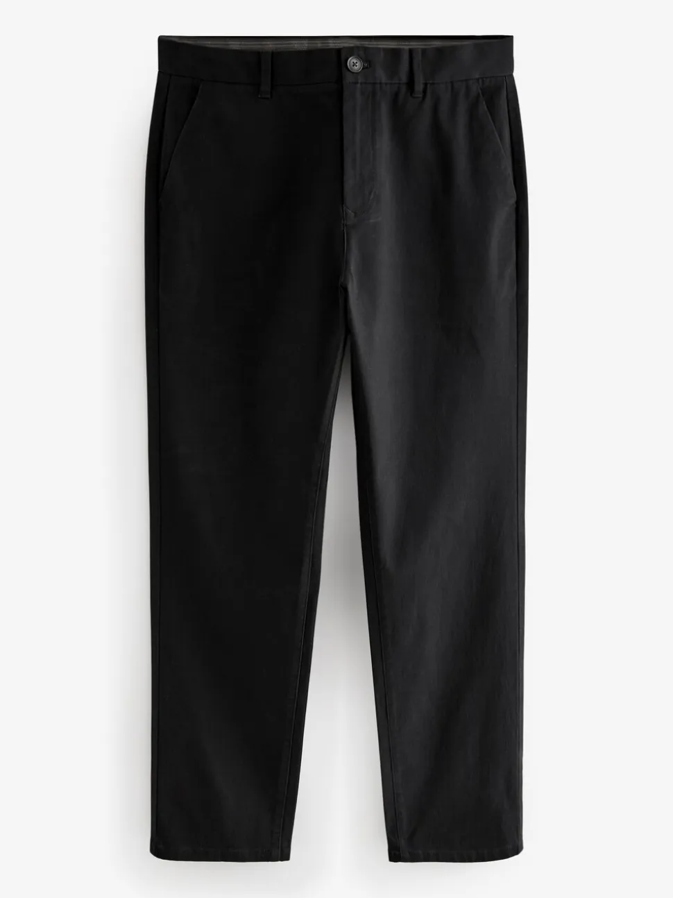 Zwart - Straight fit - Stretchy chino