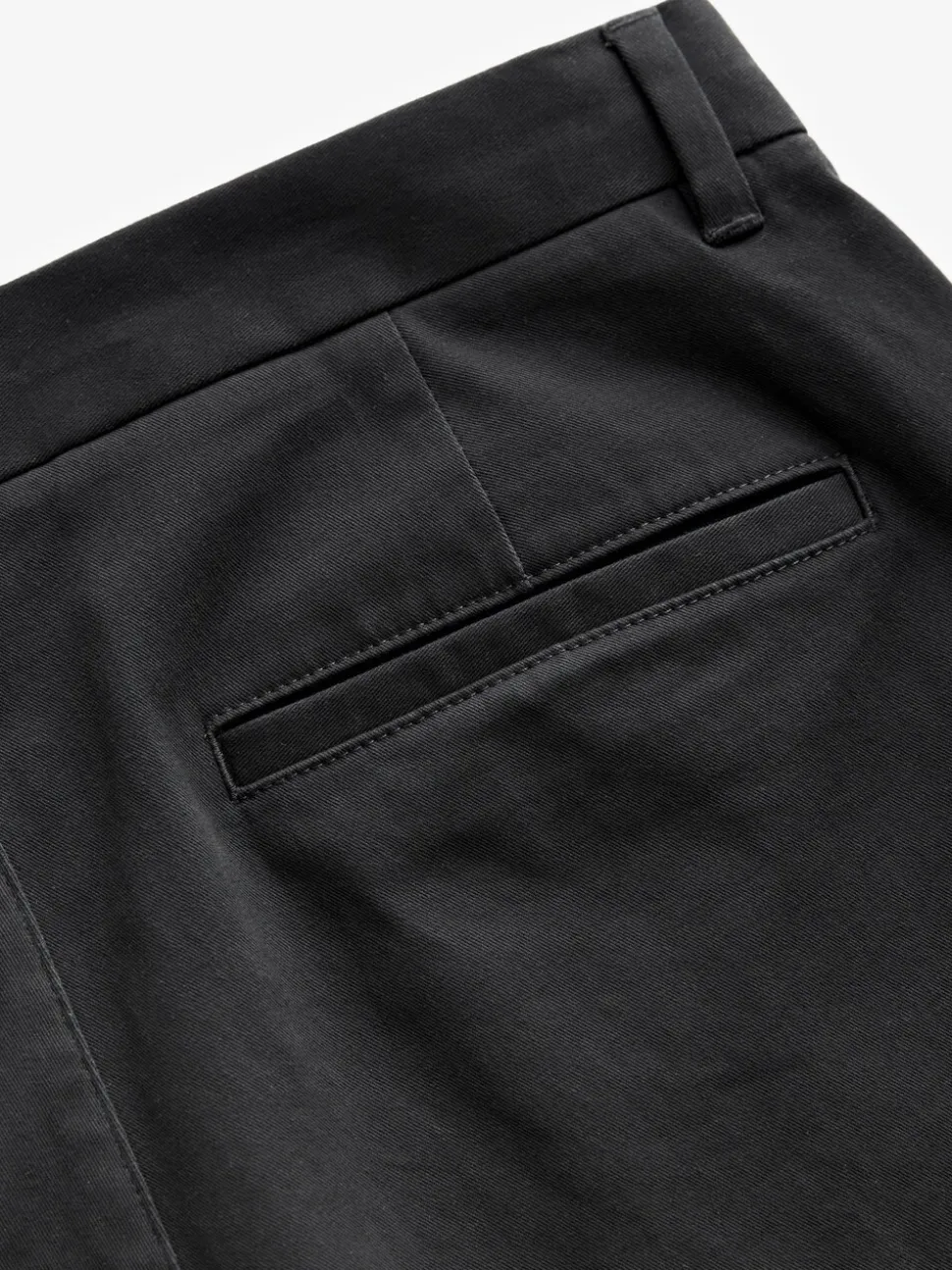Zwart - Straight fit - Stretchy chino